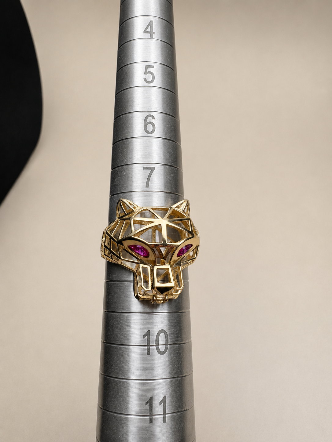 Crimson Panther Ring