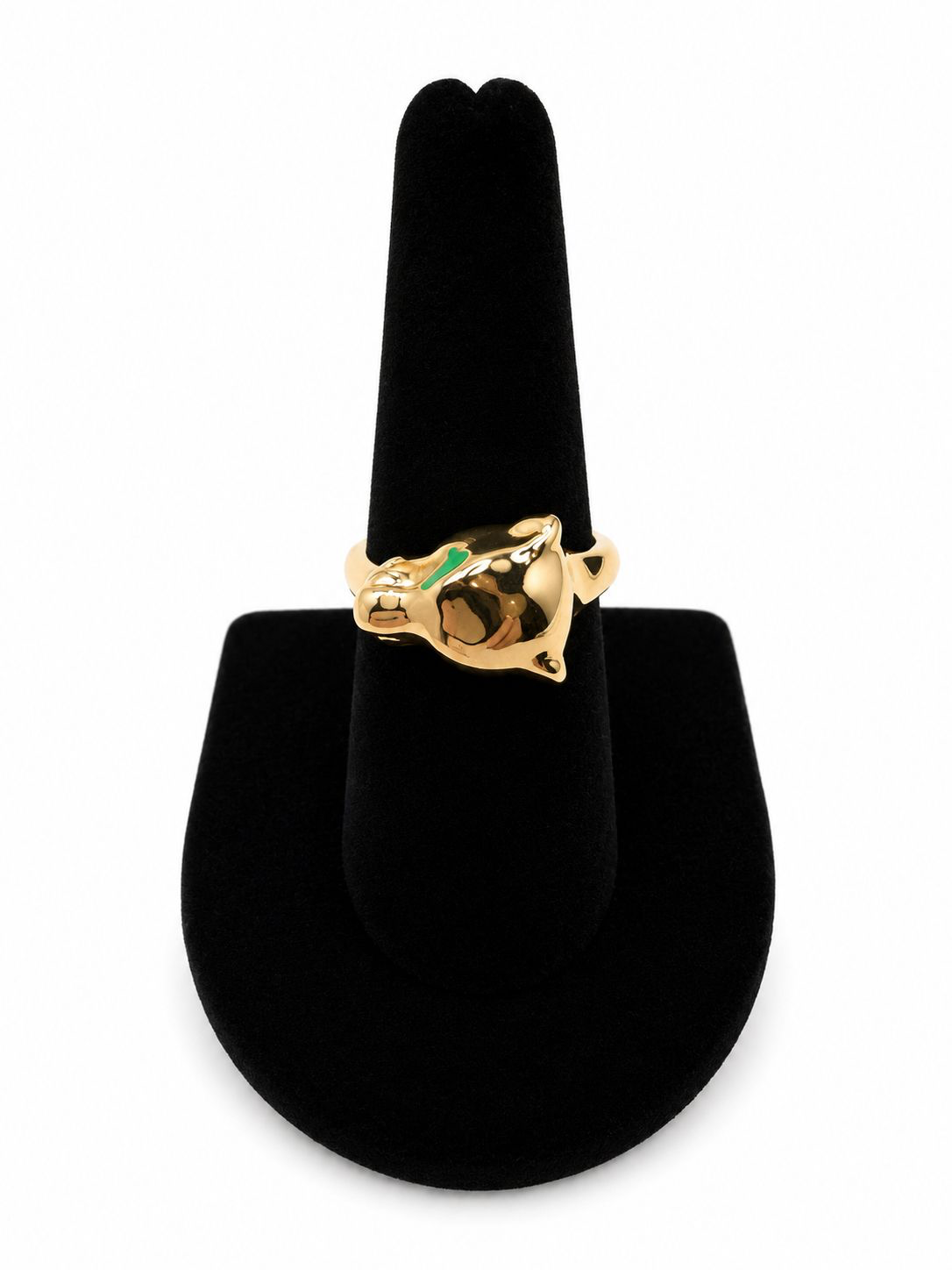 Emerald Panther Ring