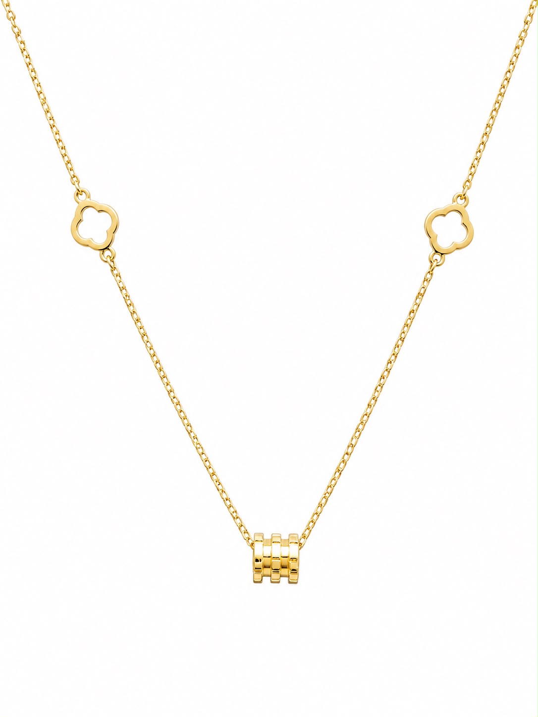 Clover Barrel Necklace