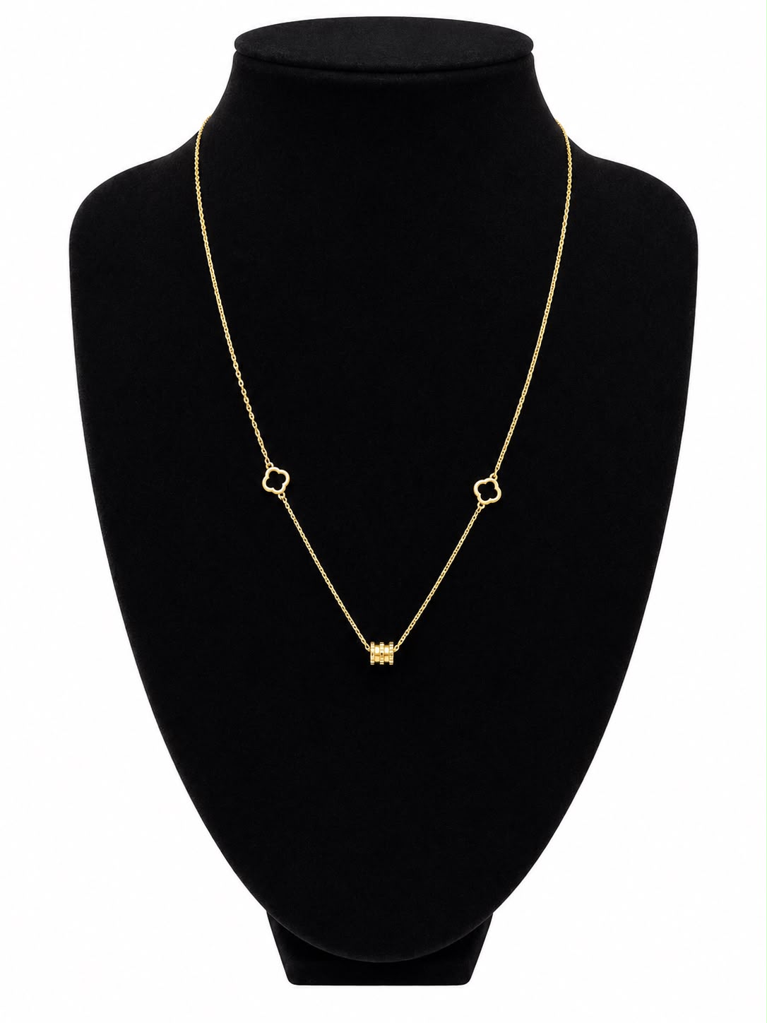 Clover Barrel Necklace
