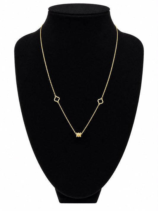 Clover Barrel Necklace