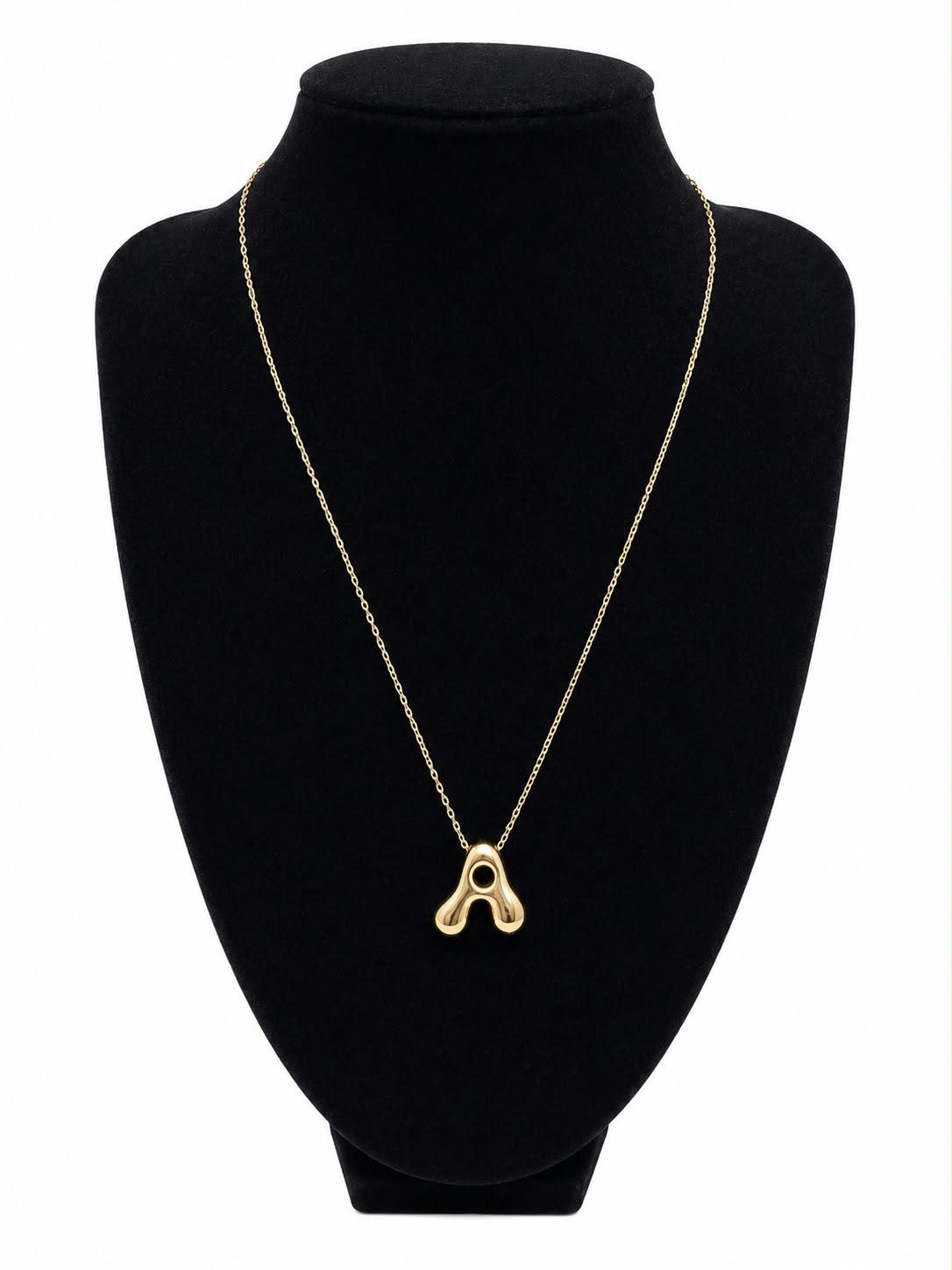 Initial A Necklace