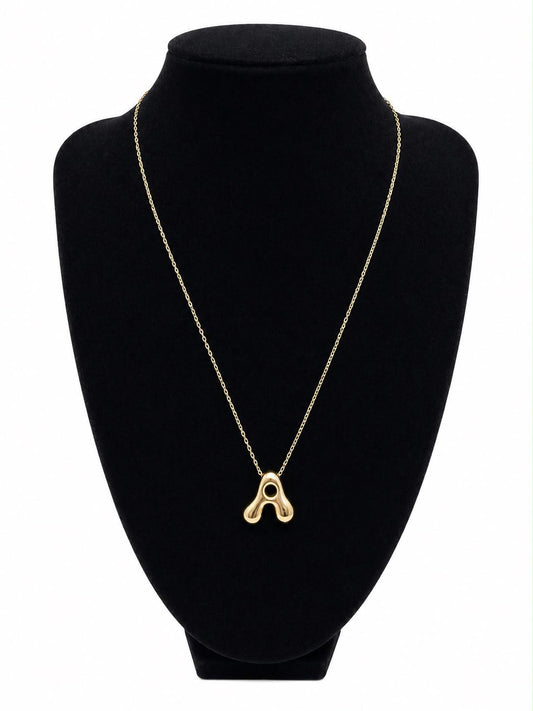 Initial A Necklace