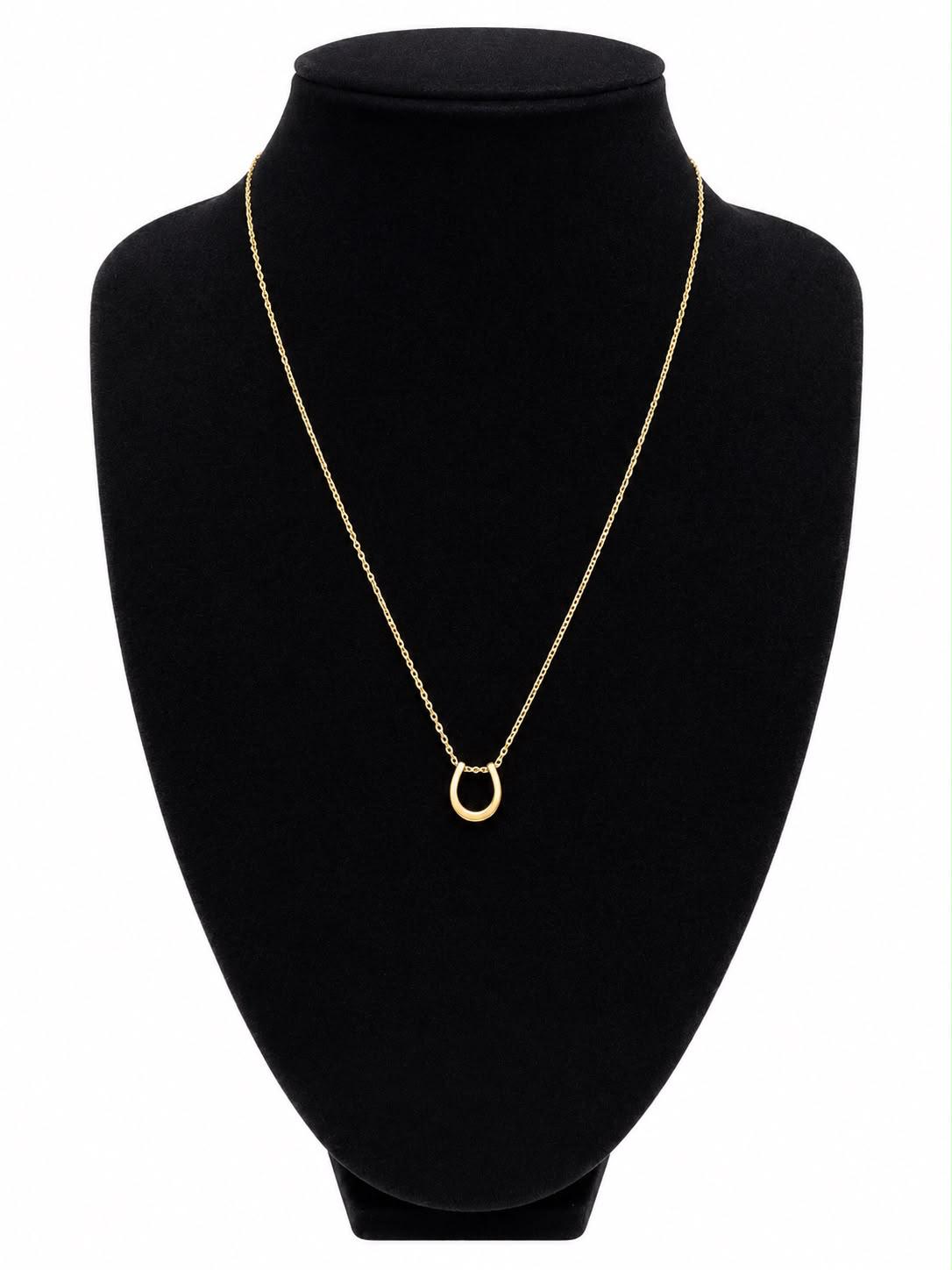 Fortuna Horseshoe Necklace