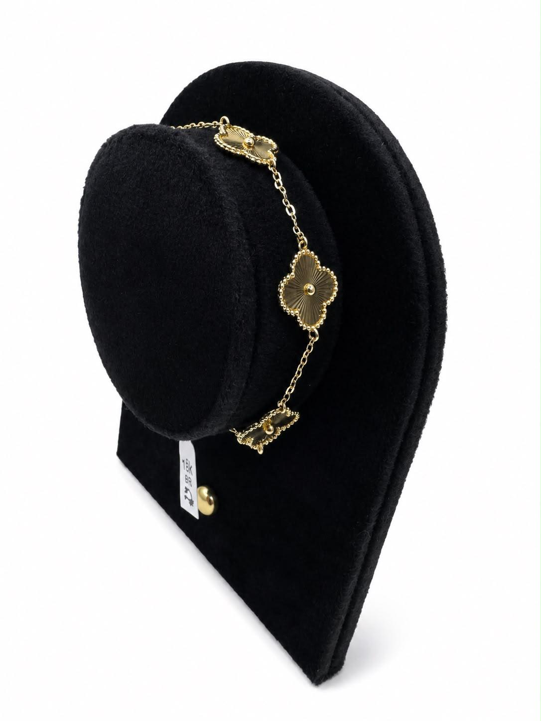 Golden Clover Bracelet