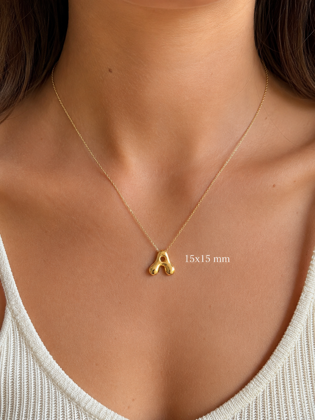 Initial Necklace - A
