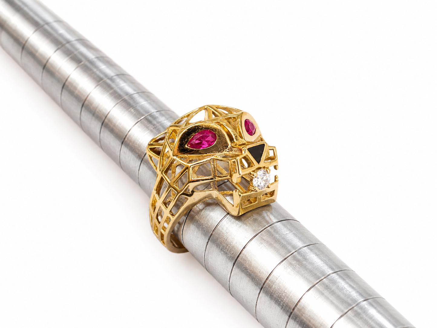 Crimson Panther Ring