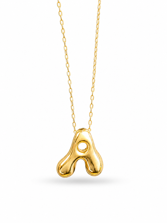 Initial Necklace - A