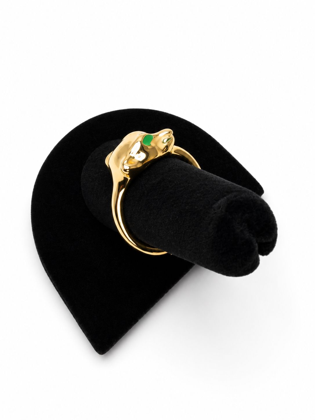 Emerald Panther Ring