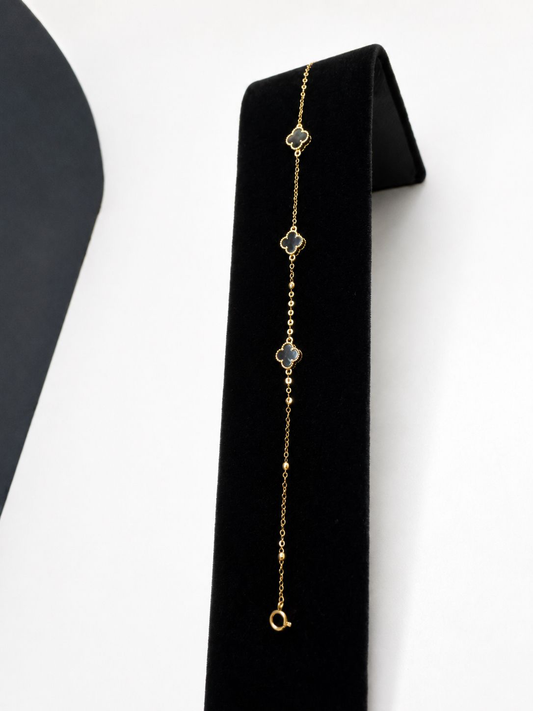 Triple Clover Bracelet