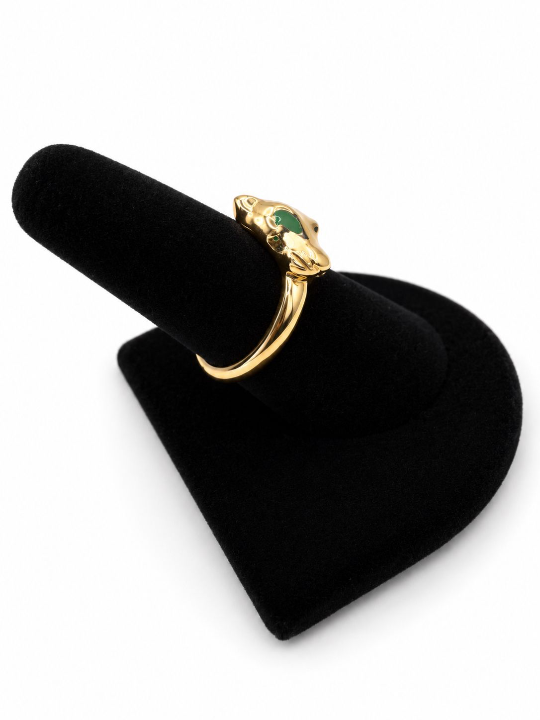 Emerald Panther Ring
