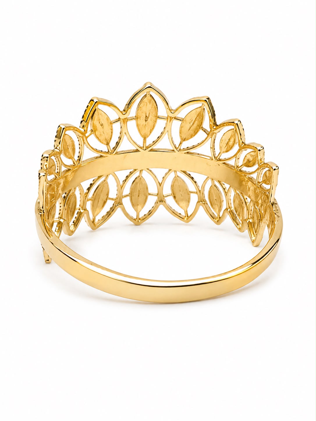 Marquiser Leaf Ring