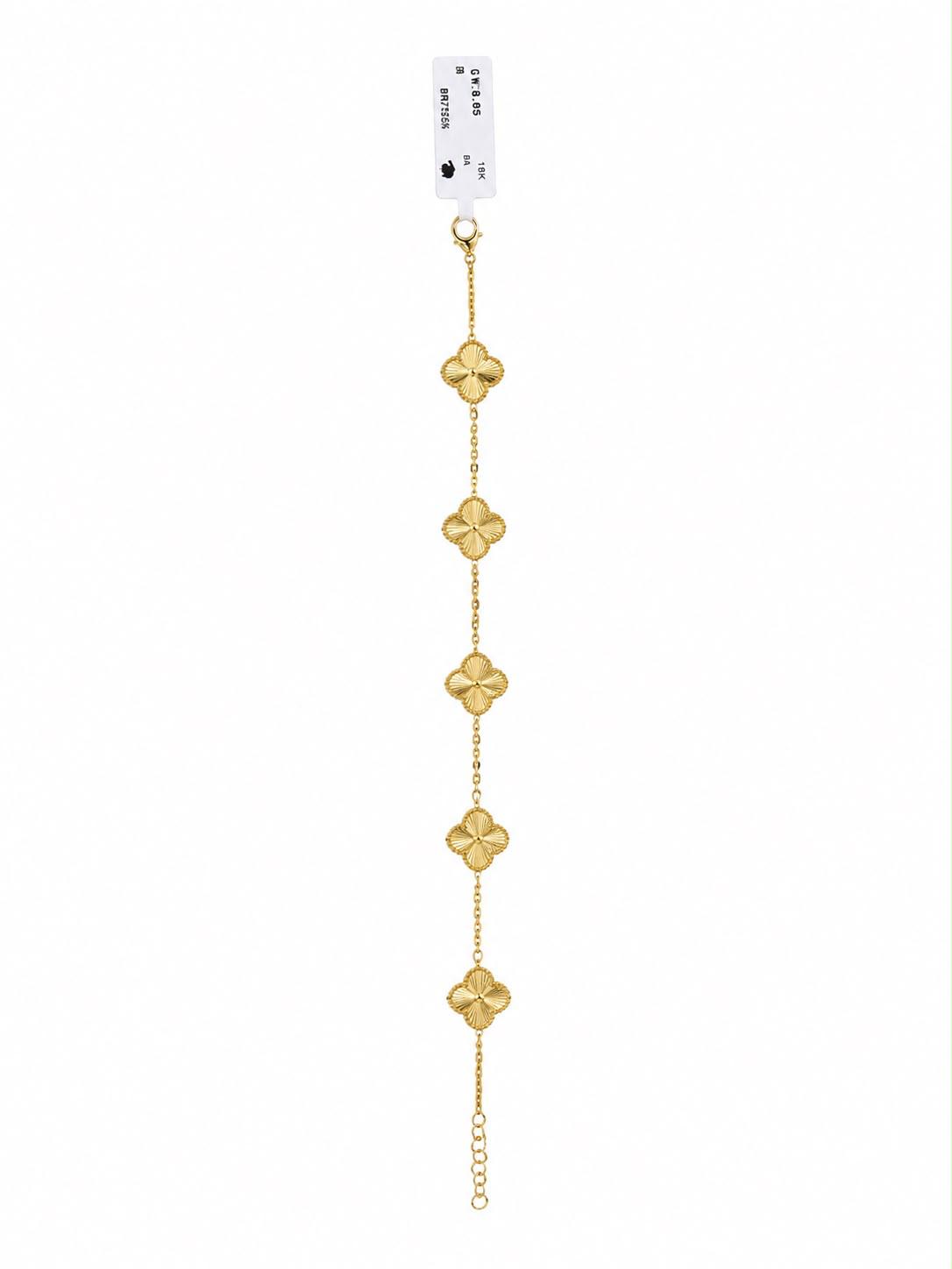 Golden Clover Bracelet